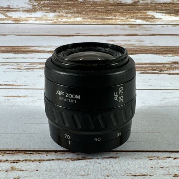 Minolta AF 35-70mm f/3.5-4.5 Zoom Lens A-Mount Used Tested No Caps - Picture 2 of 5